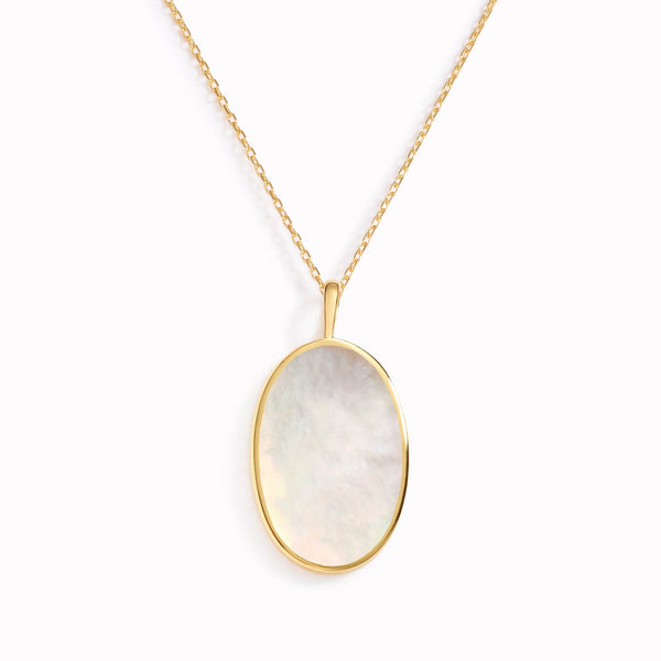 Mother of Pearl Necklace | Linjer Jewelry