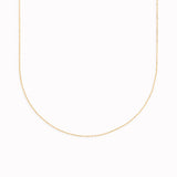 14k Gold Cable Chain Necklace (16 inches) - Tyra
