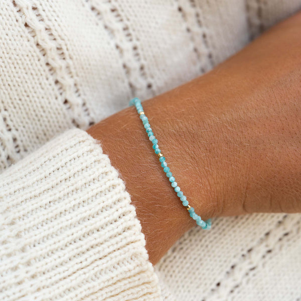 Amazonite Bracelet | Linjer Jewelry