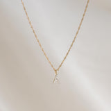14k Gold Singapore Chain Necklace - Saskia