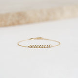 Diamond Bracelet 14k Gold - Maelie
