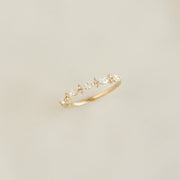 Marquise and Round Diamond Ring - Aurelia
