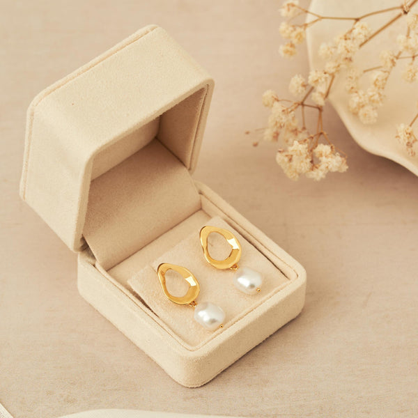 Velvet Earring Box Linjer Jewelry