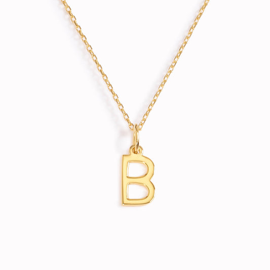B, Gold Vermeil