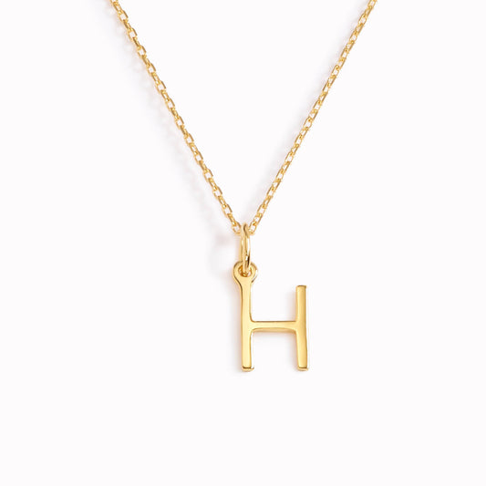 H, Gold Vermeil
