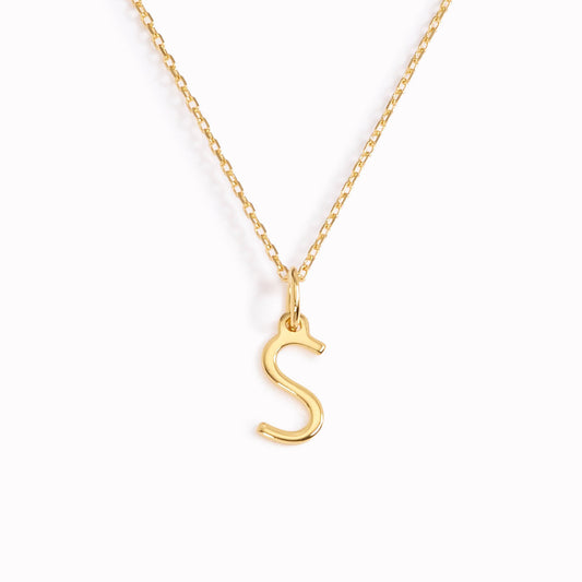 S, Gold Vermeil