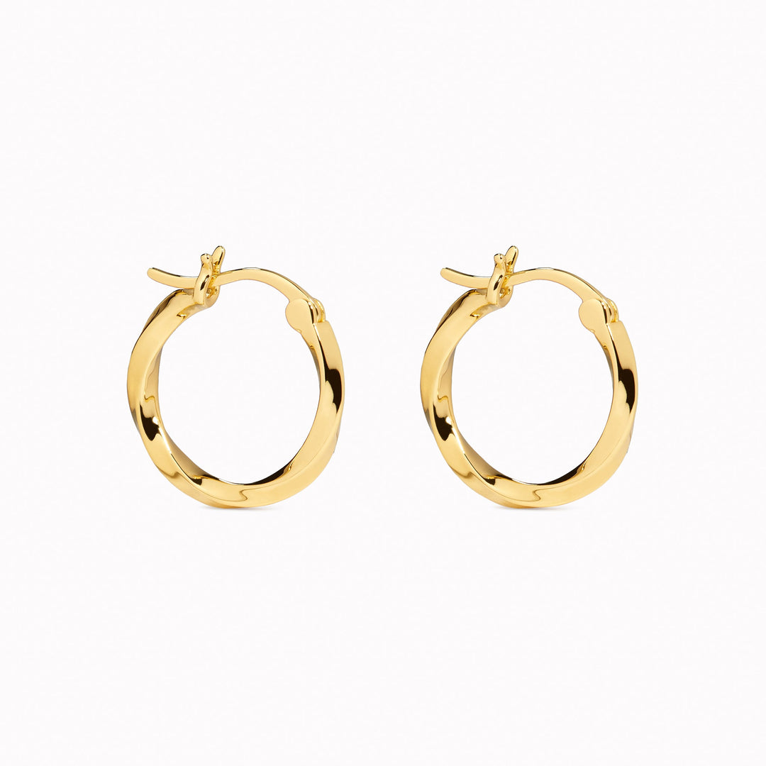 Twisted Hoops - Juni | Linjer Jewelry