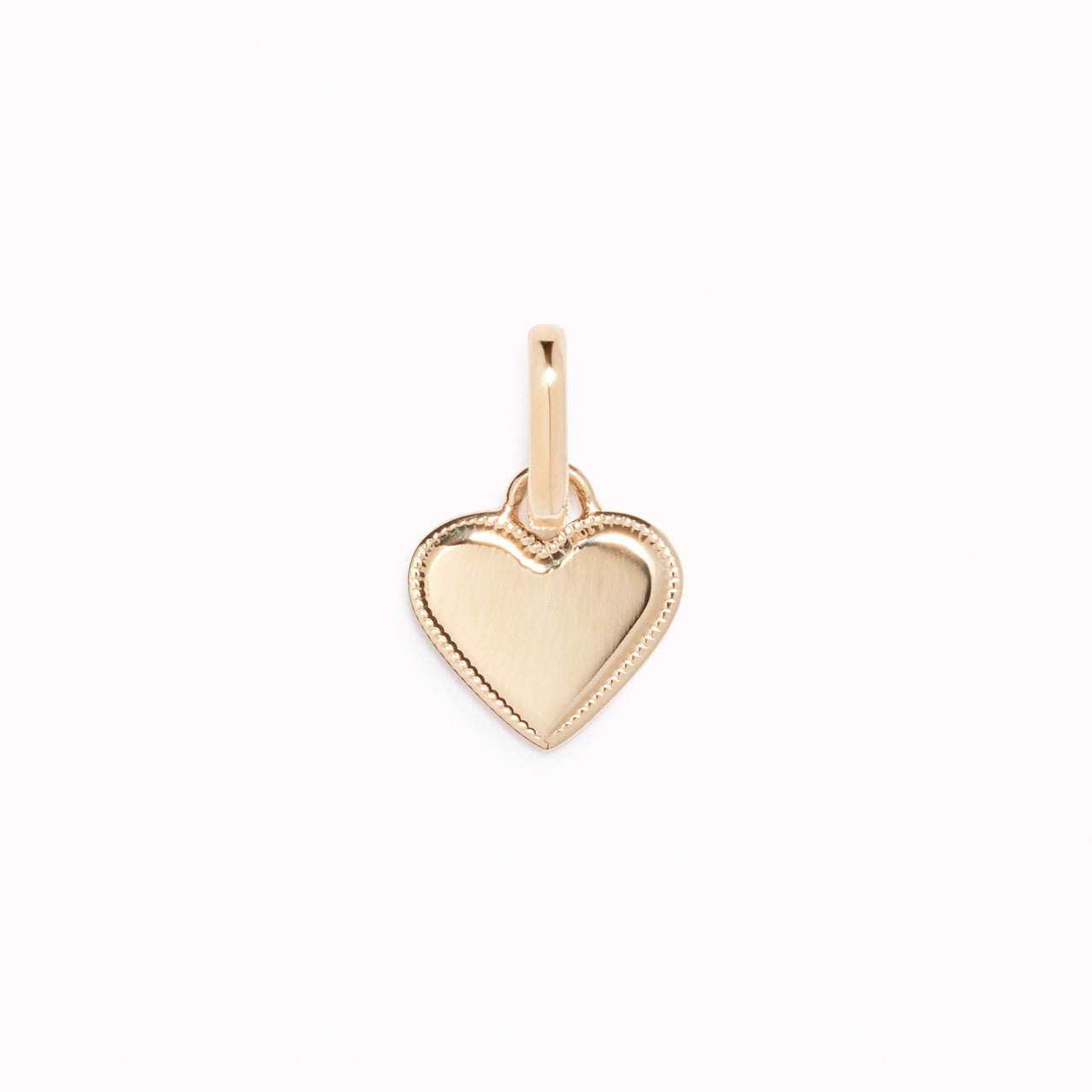 Heart Charm 14k Gold | Linjer Jewelry