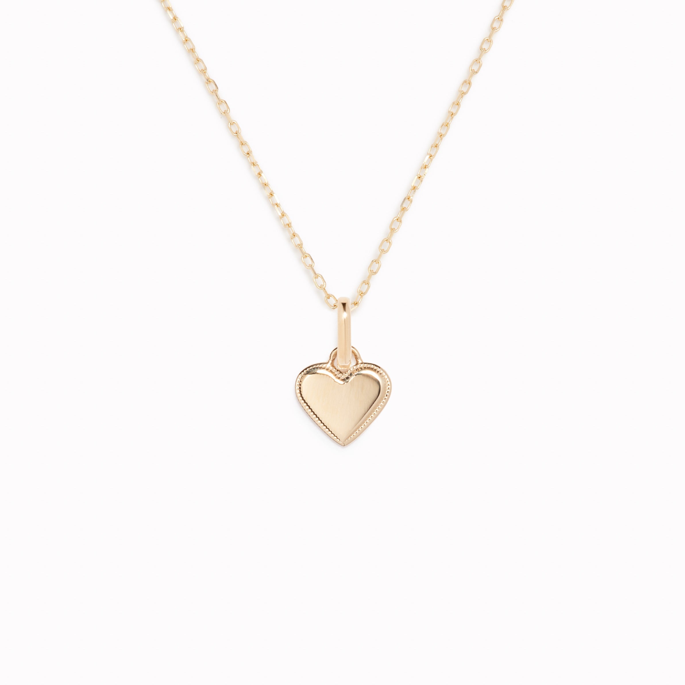 Heart Charm 14k Gold | Linjer Jewelry