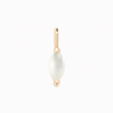 June Birthstone Pendant 14k Gold - Mother of Pearl
