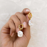 Keshi Pearl Earrings - Adriana
