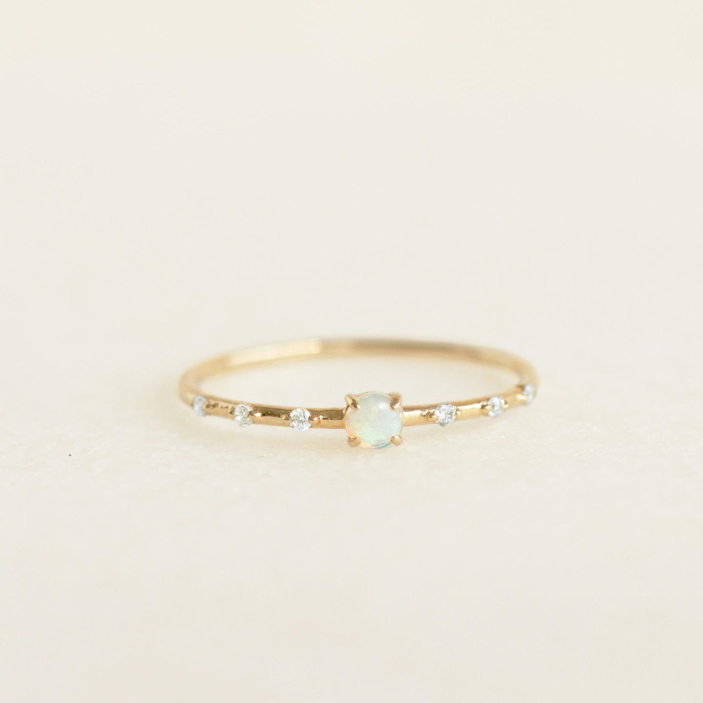 Opal and Diamond Ring - Jules