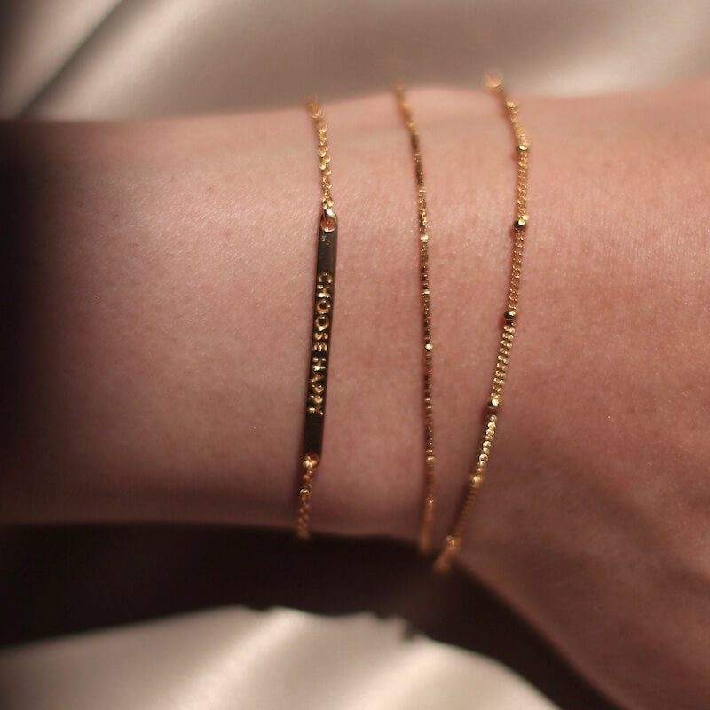 アクセサリー CTHY HIGH-END DOUBLE CHAIN BRACELET HIGH-END DOUBLE