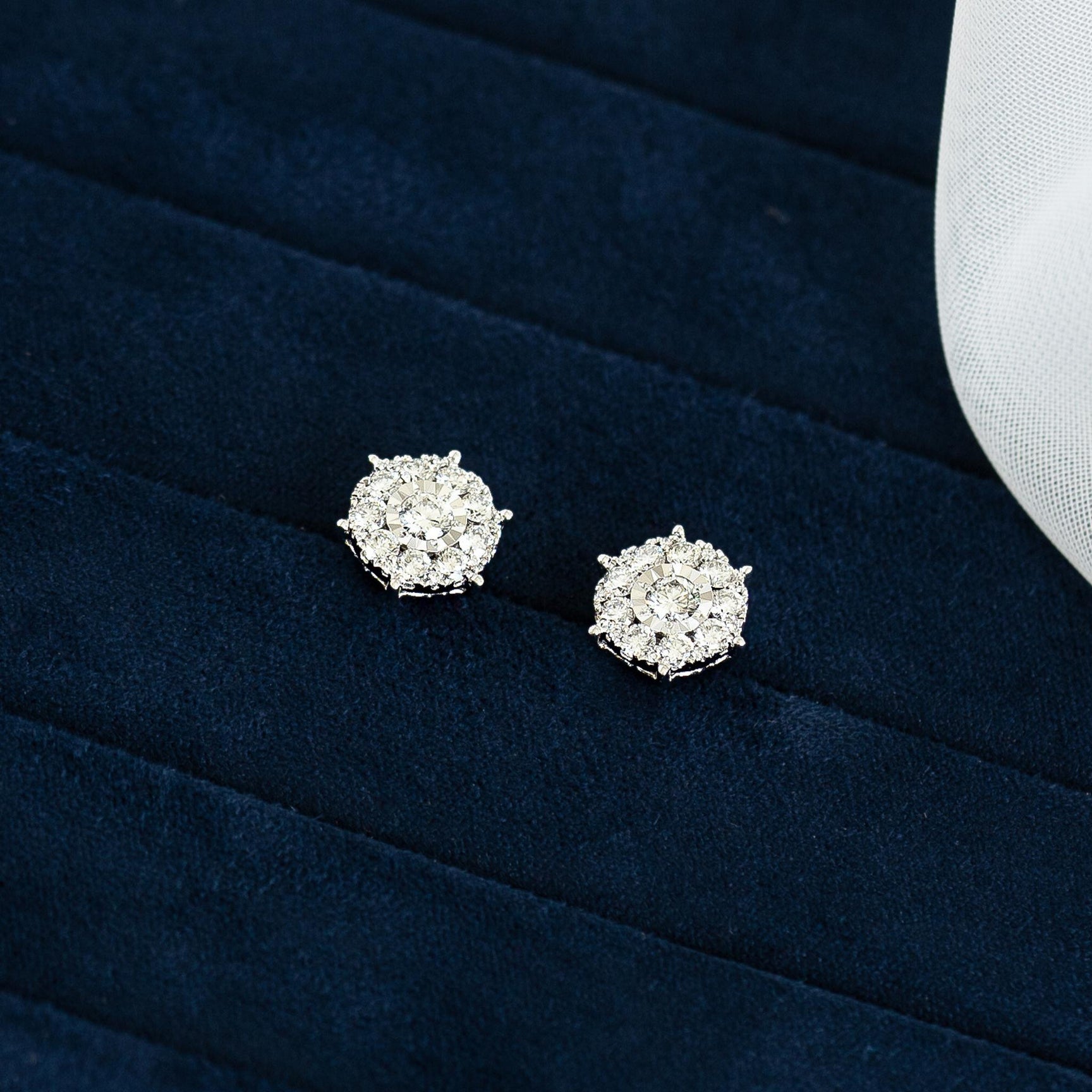 Diamond Earrings - 3 Carat Miracle Plate | Linjer Jewelry