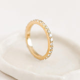 Diamond Eternity Ring 14k Gold - Illaria