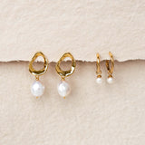 Pearl Drop Earrings - Mathilde