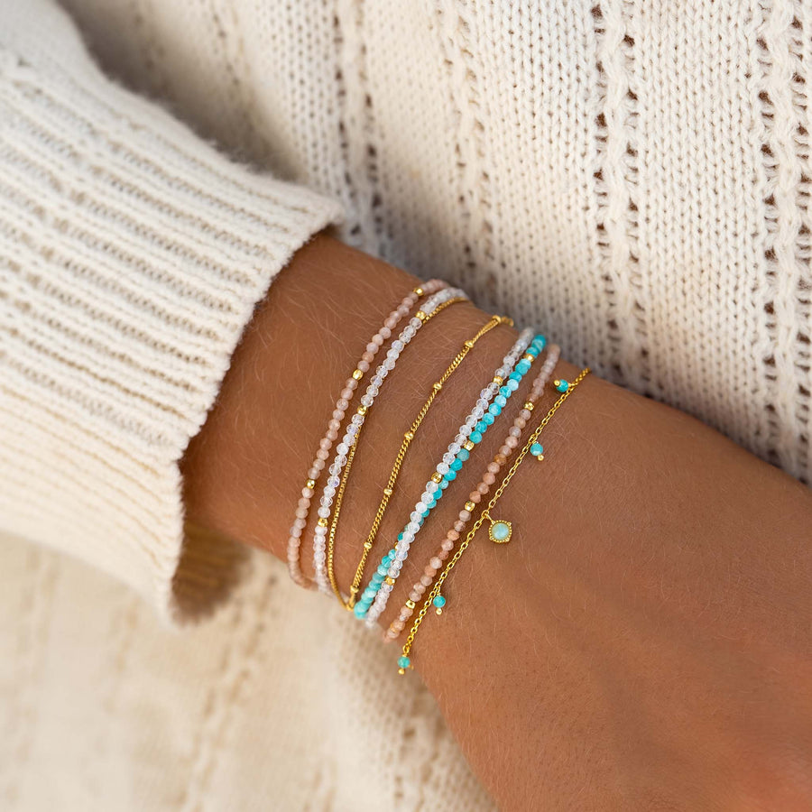 Moonstone Bracelet | Linjer Jewelry