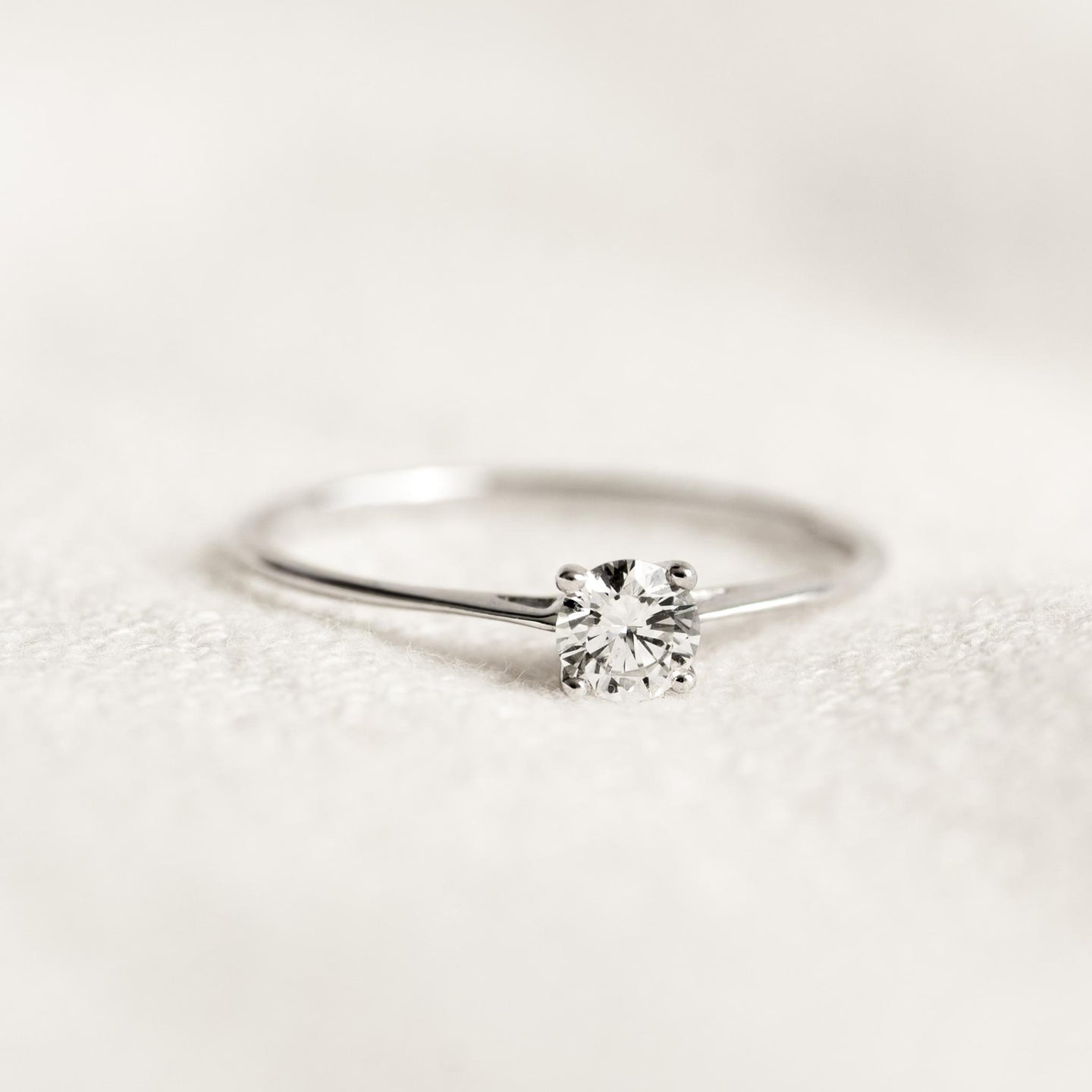 White Gold Engagement Rings | Made in Australia