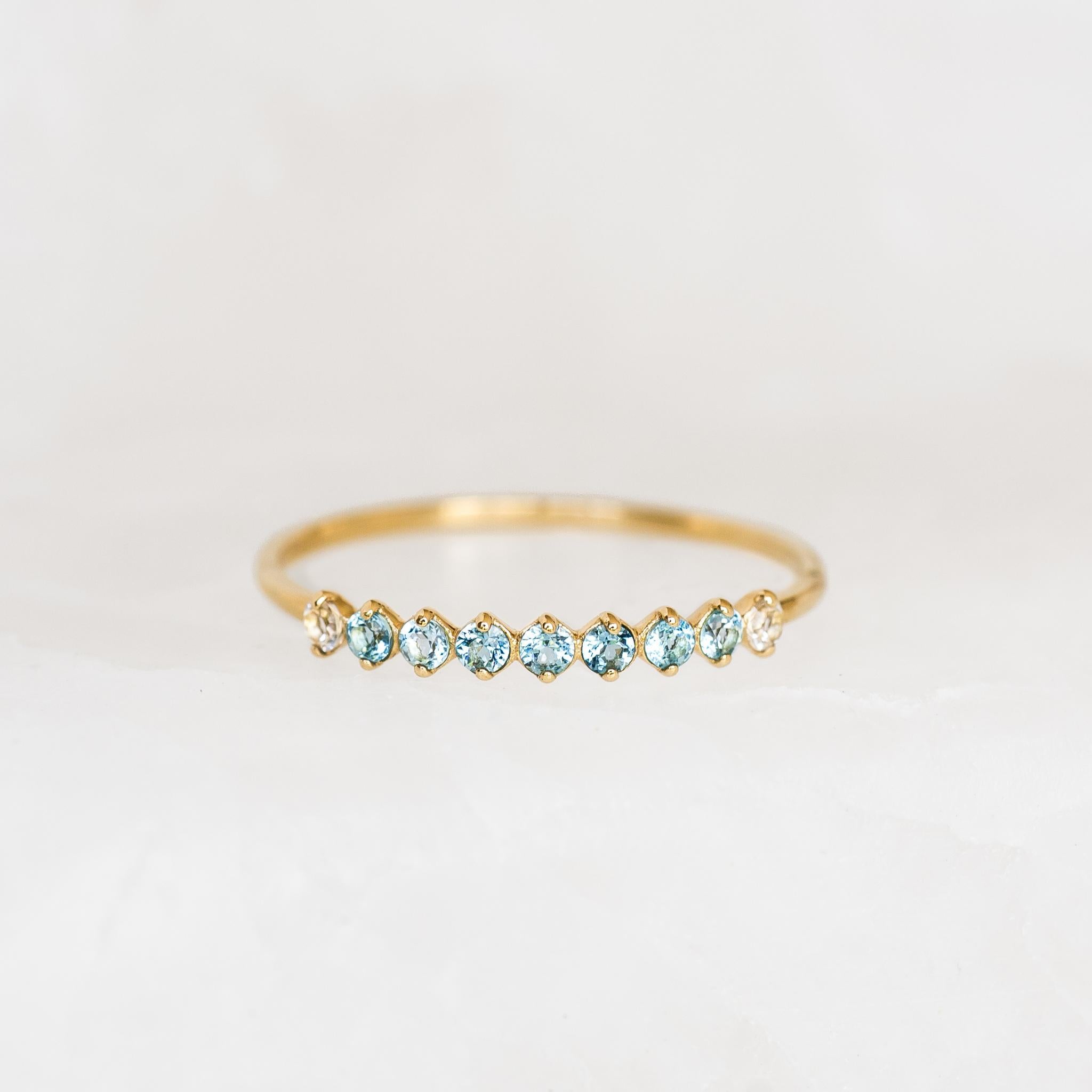 September Birthstone Ring Gold September Birthstone Ring 14k Gold