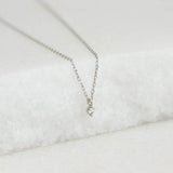 Diamond Pendant Necklace White Gold - Athena