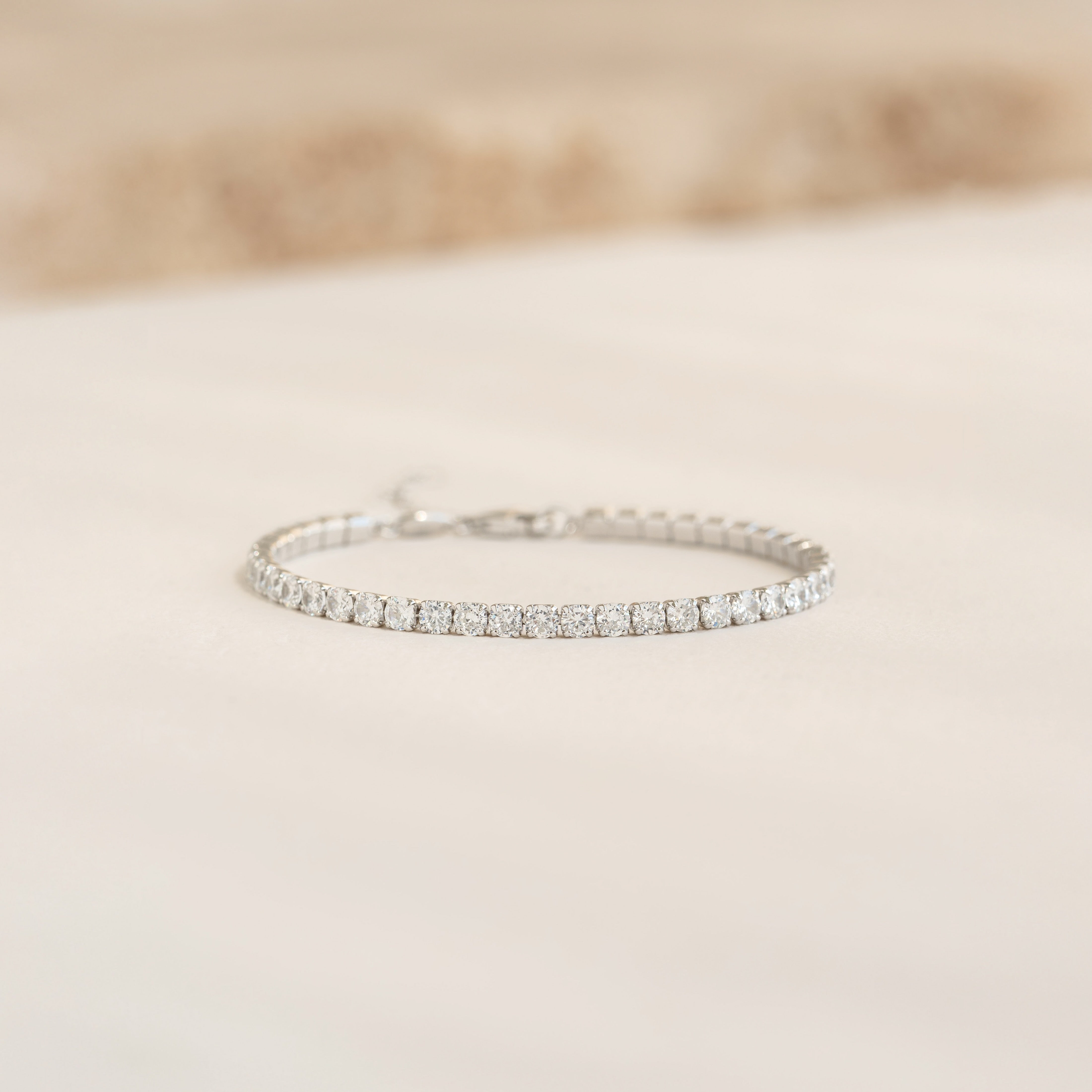 Tennis Bracelet Silver - Zilla | Linjer Jewelry