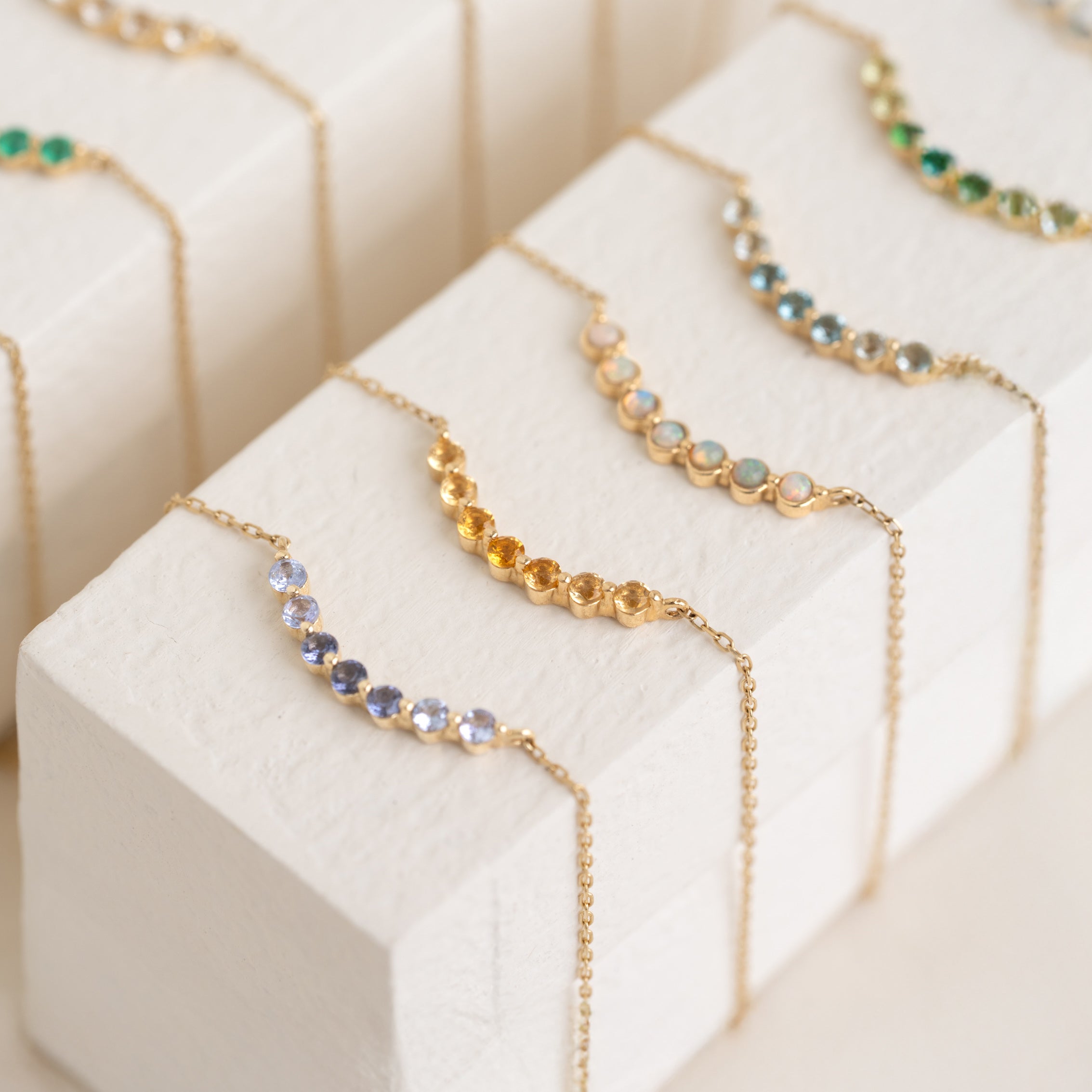 For Mom Opal October Birthstone Necklace Discover The October