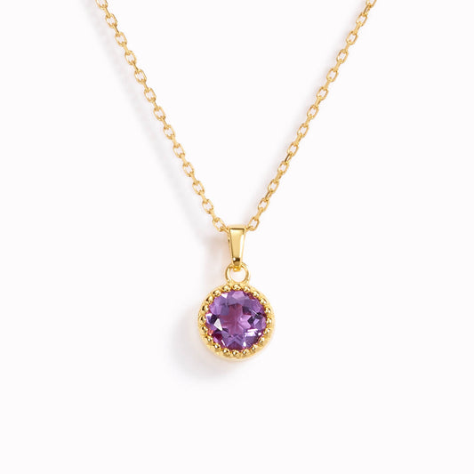 Gold Vermeil, Amethyst