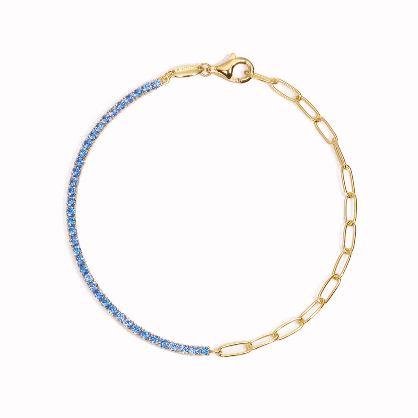 Half Tennis Bracelet - Avtaara Jewelcarnation | Online Jewellery Shopping  Store