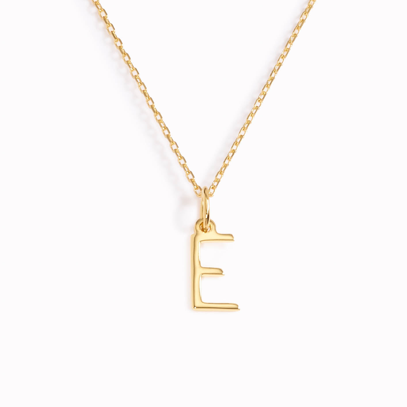E, Gold Vermeil
