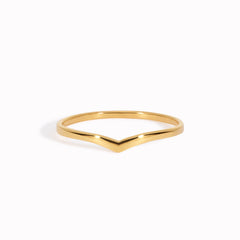 V Ring - Nora | Linjer Jewelry