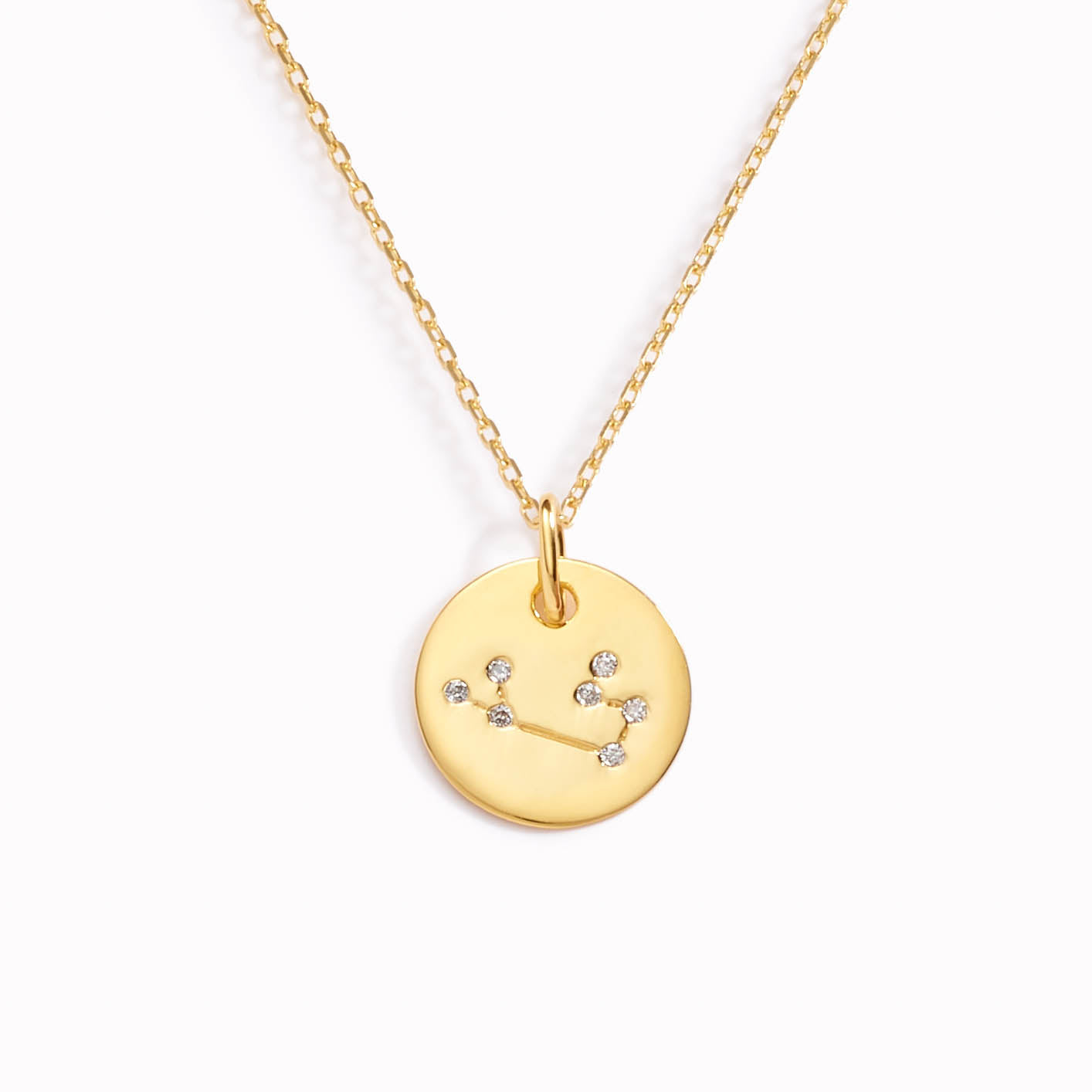 Gold Vermeil, White Topaz