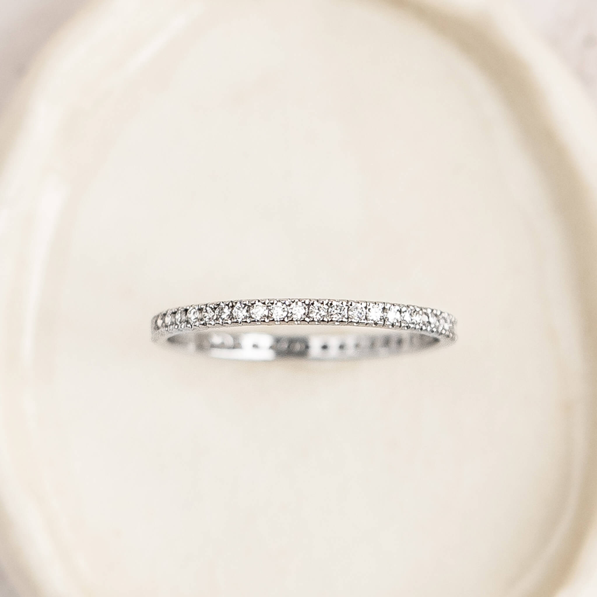 Diamond Eternity Ring White Gold | Linjer Jewelry