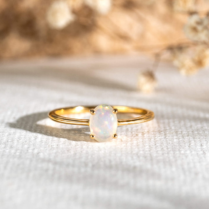 Opal Ring - Isabel | Linjer Jewelry