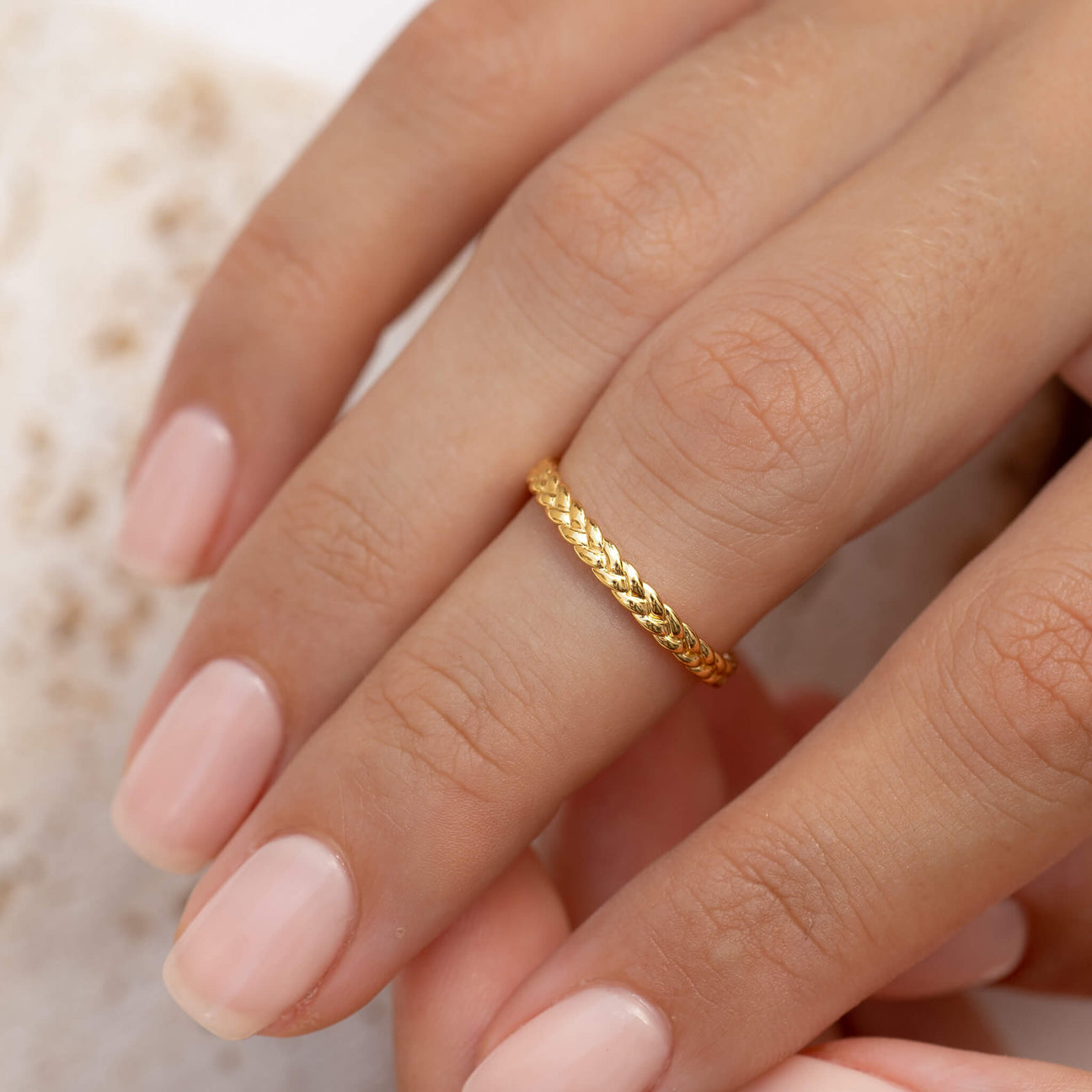 Braid Ring - Lena | Linjer Jewelry
