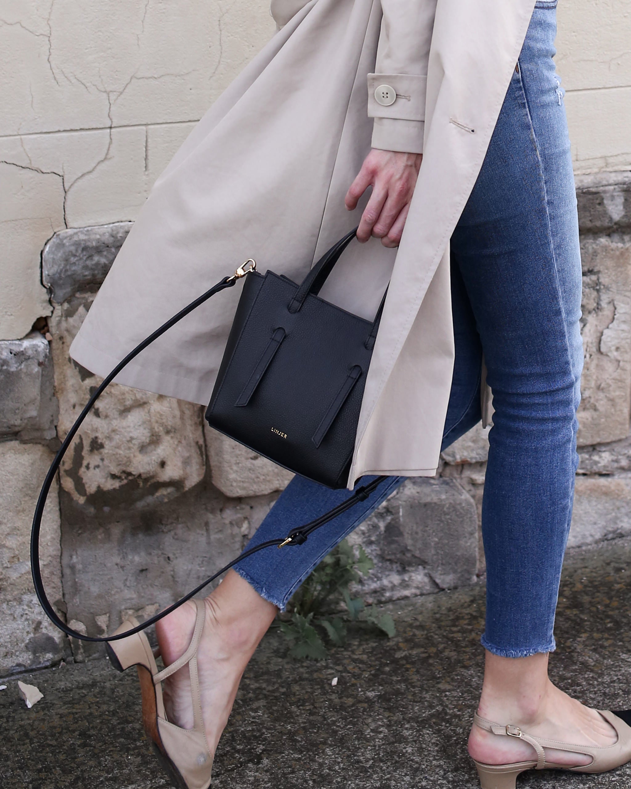 The Lana Bag - Taupe | Linjer Handbags