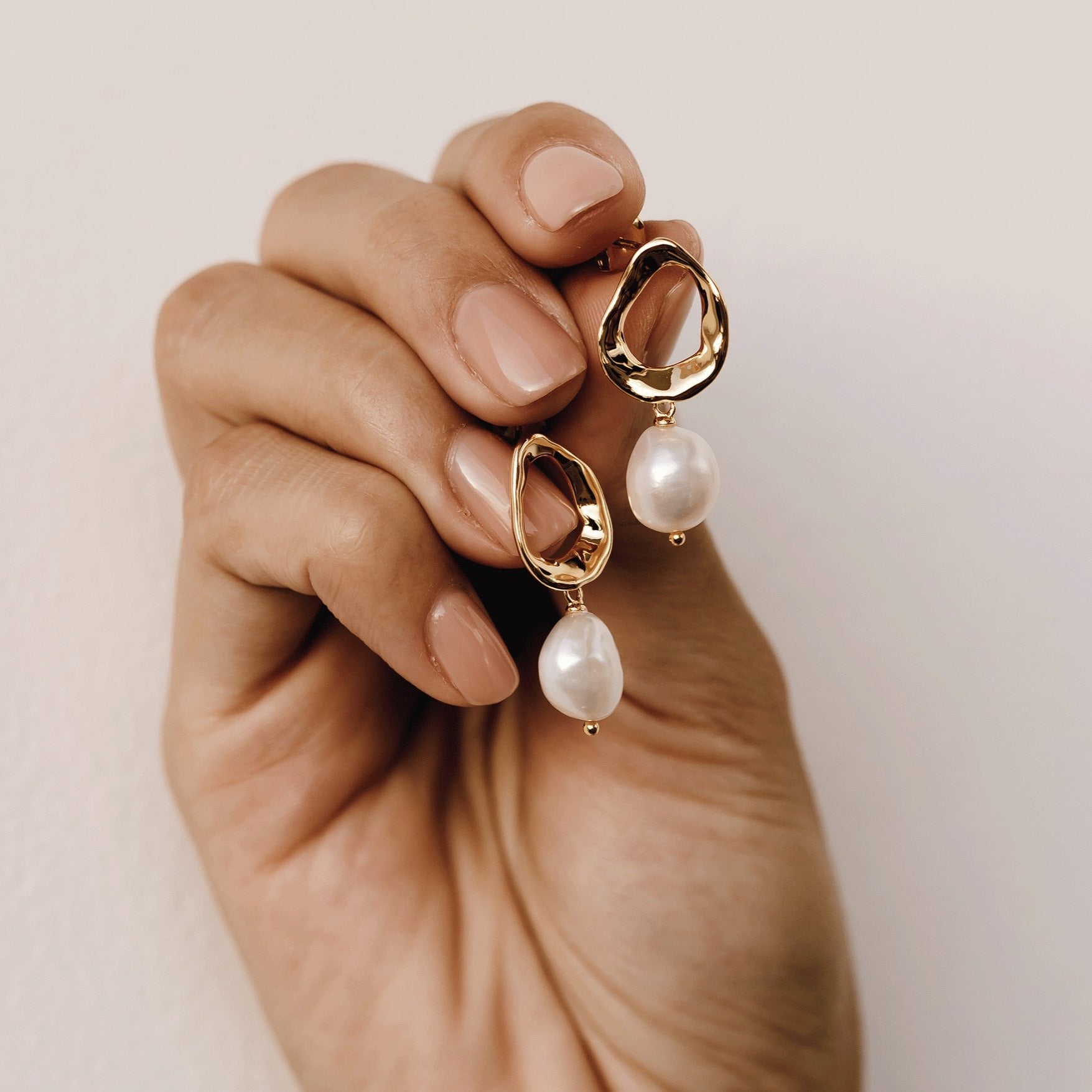 A String of Pearls Drop Earrings Jewelry