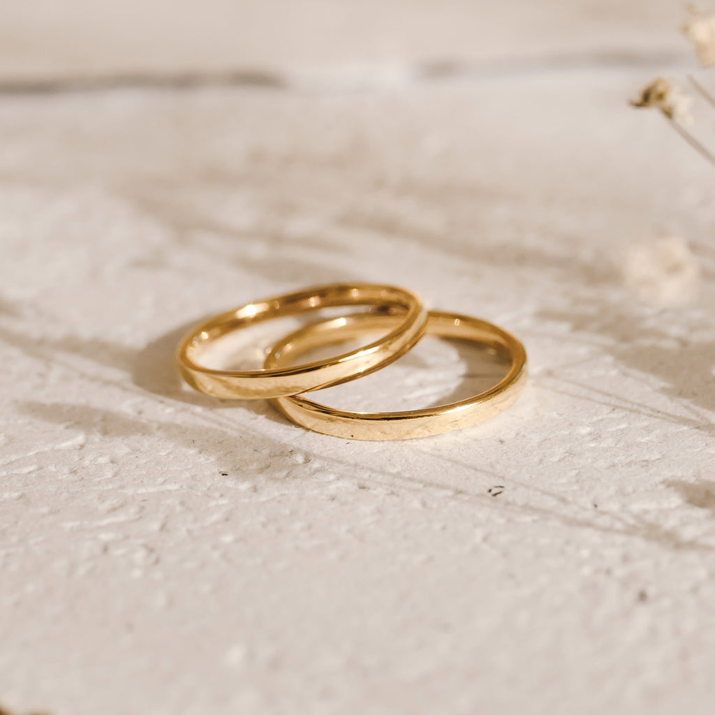 Gold Stacking Ring - Nina | Linjer Jewelry