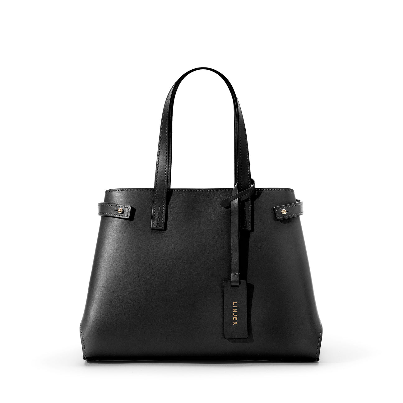 The Sofia Bag - Black/Red | Linjer Handbags
