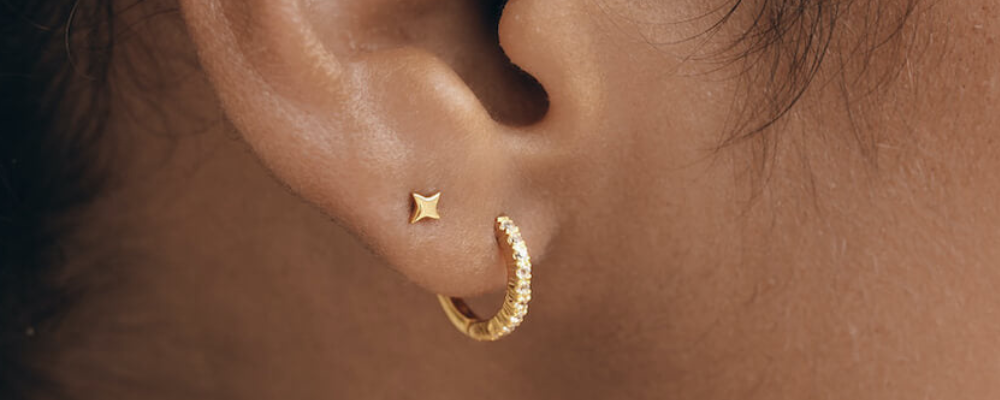 Trendy Earrings - Huggie Hoop Earrings - Eva 