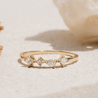 4 cs of diamonds - Diamond Ring - Ilse Luxe