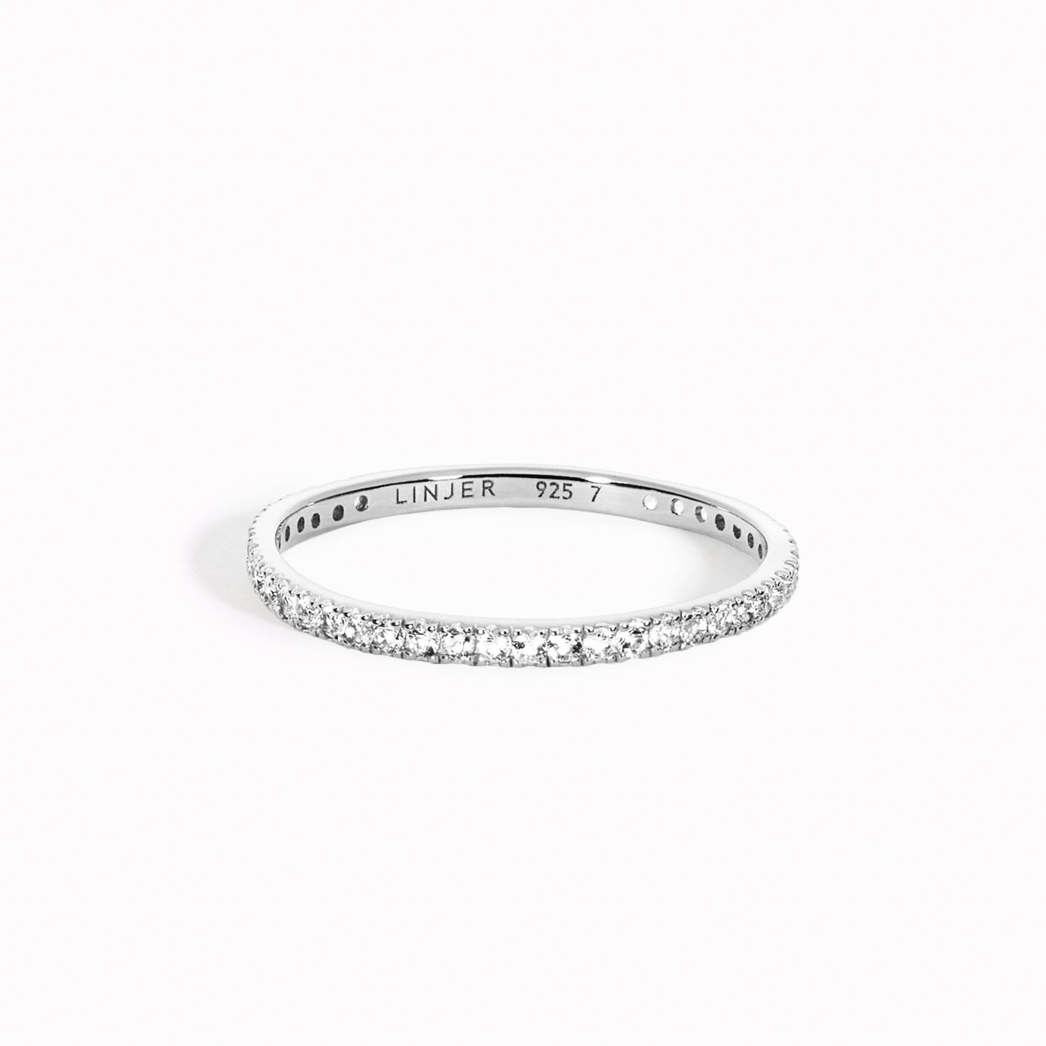 Eternity Ring Silver - Olivia