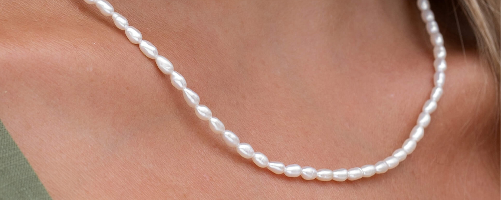 Freshwater Pearl Jewelry-Pearl Necklace - Katja	