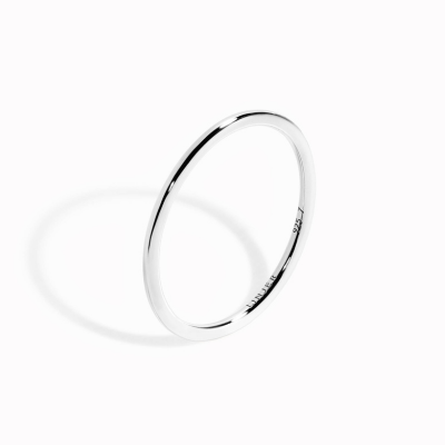 Sterling Silver - Silver Stacking Ring - Liv