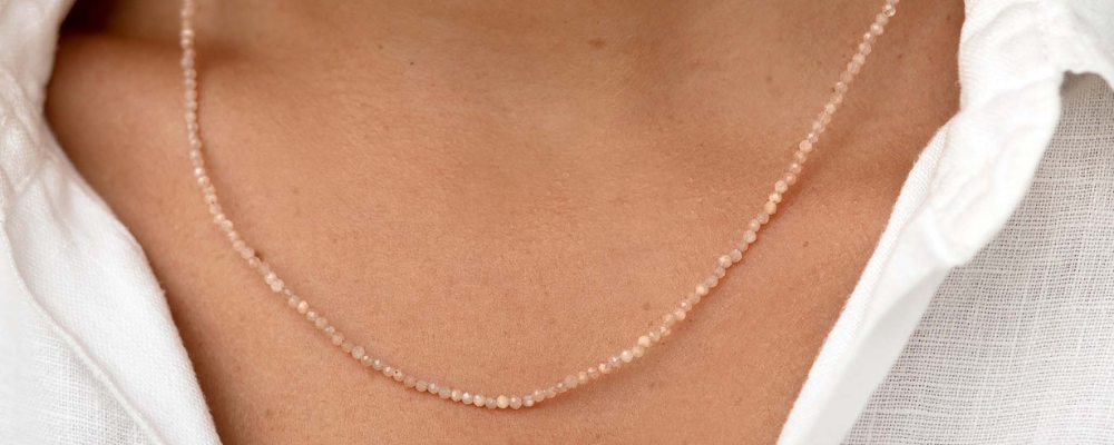 Sunstone Crystal -  Sunstone Necklace