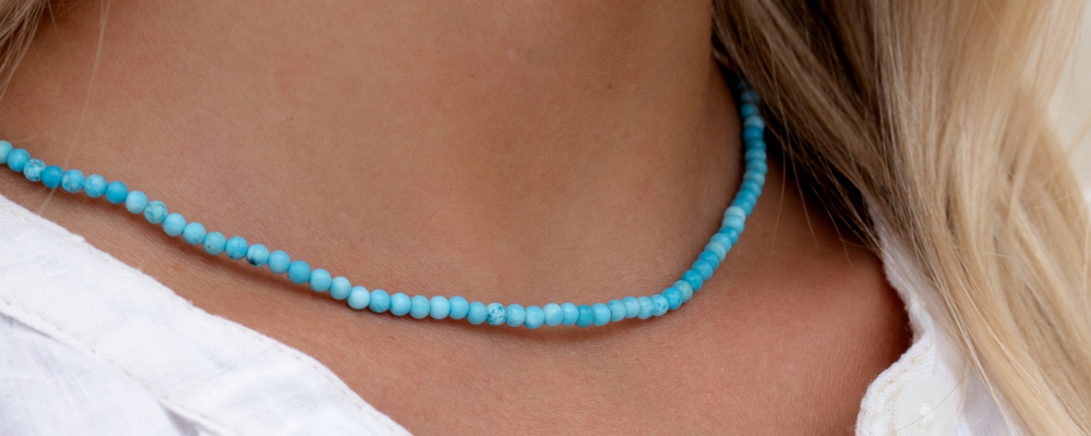 Healing Crystal Jewelry - Turquoise Necklace