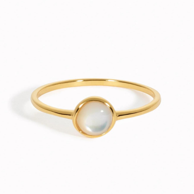 What is Mother of Pearl - Mother of Pearl Ring - Janne