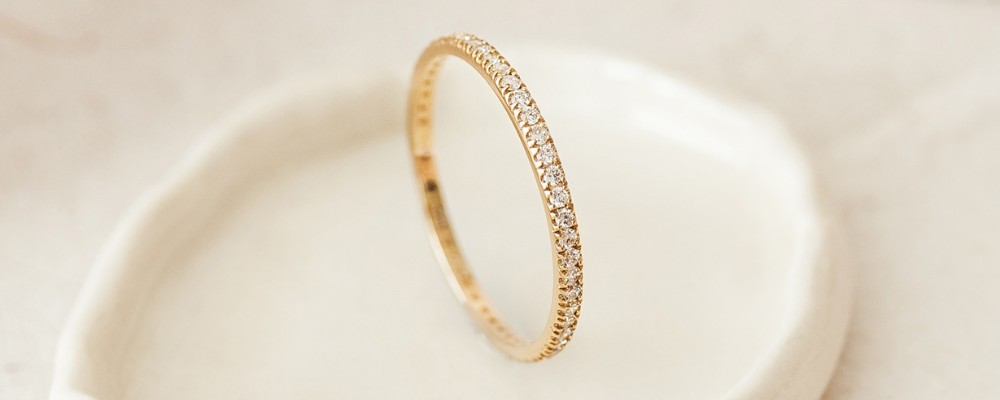 Stackable Rings - Diamond Eternity Ring