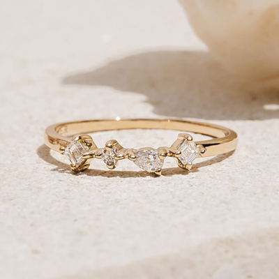 Different Karats of Gold - Diamond Ring - Ilse Luxe
