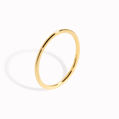 Gold Vermeil Jewelry - Gold Stacking Ring - Liv