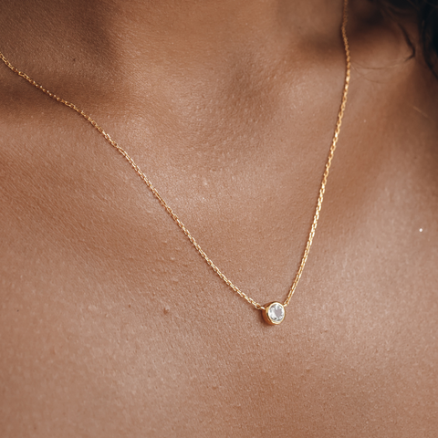 Malin gemstone necklace